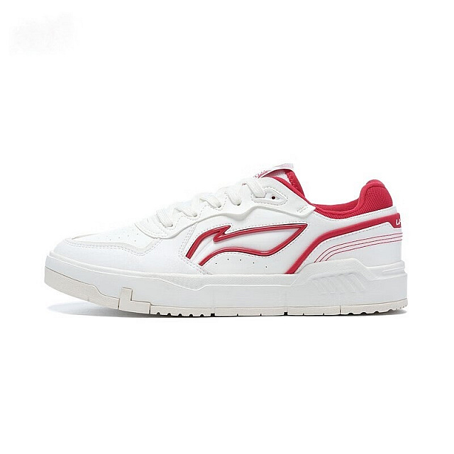 AGCT009-1-Classic Shoes (Cloud White/Bulls Red)